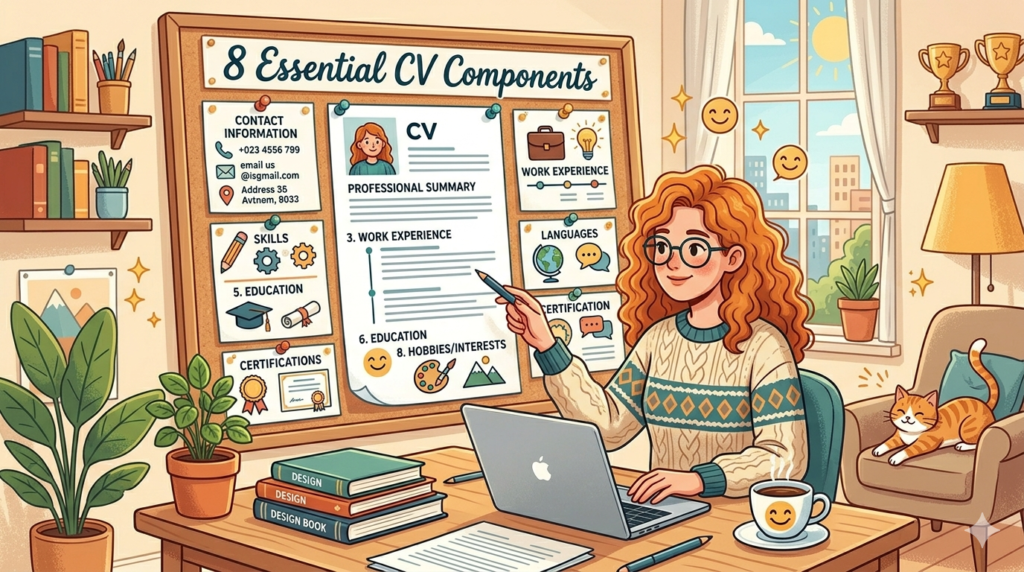8 hal yang harus dicantumkan dalam cv