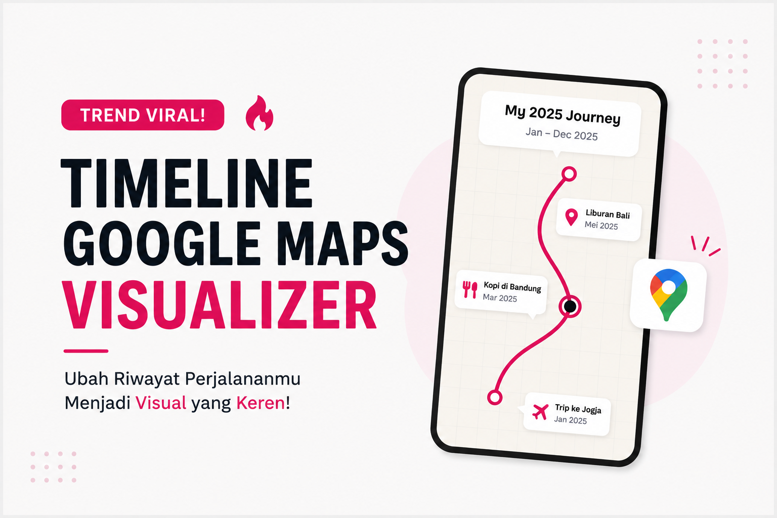 Timeline Google Maps Visualizer